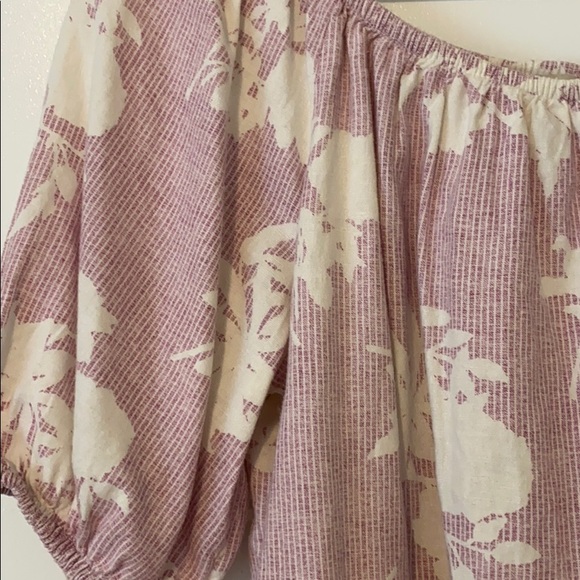 LOFT outlet Bubble Sleeve Top - Picture 3 of 5